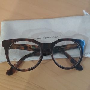 Han Kjobenhavn tortoiseshell oversized glasses